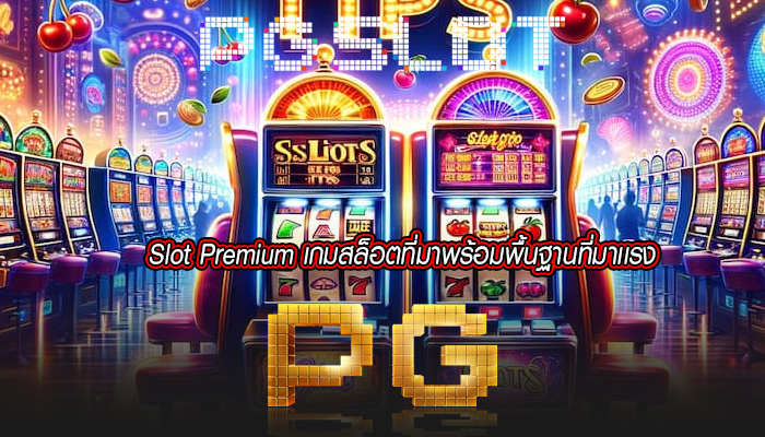 Slot Premium เกมสล็อตที่มาพร้อมพื้นฐานที่มาเเรง